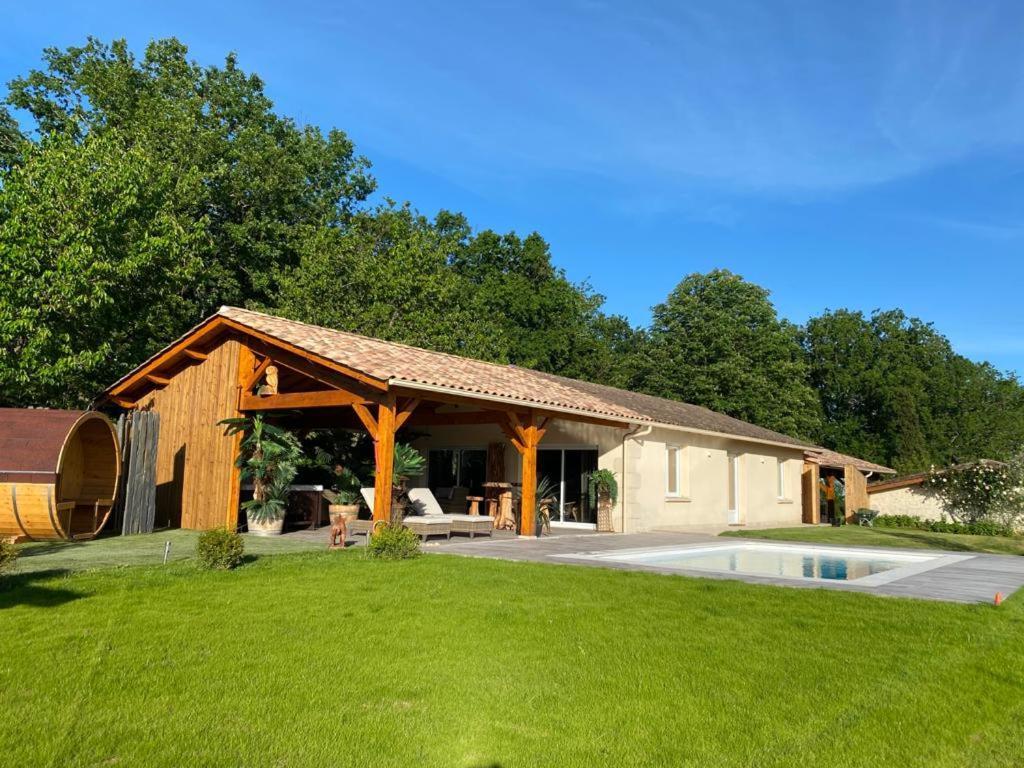Le Refuge Des Epicuriens Villa Eymet Exterior photo
